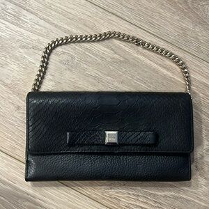 Kate spade black clutch